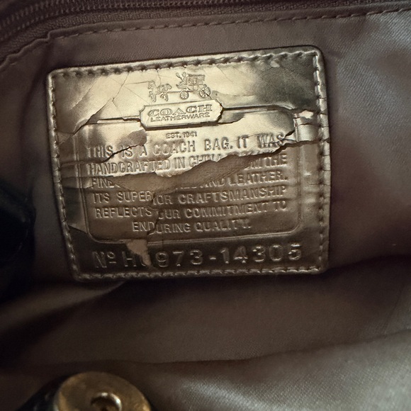 Coach Madison Beige Op Art “C” - Picture 10 of 13